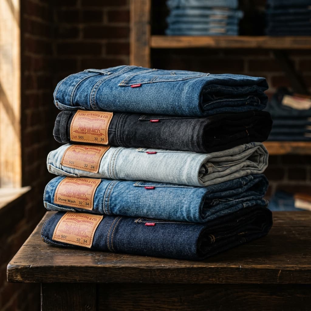 DROP: Denim Premium Box - Levis & Wrangler